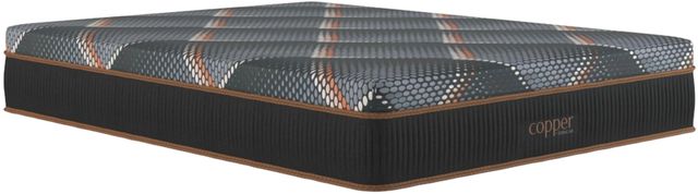 Spring Air® Copper 13.5" Hybrid Foam Medium Smooth Top Twin Mattress-0
