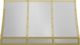 Zephyr Designer Collection 48" Polished Gold Forte Hood Banding Kit-0