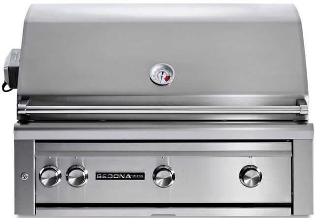 LYNX® Sedona 3-Burner Stainless Steel Built-In Natural Gas Grill with Rotisserie-0