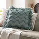 Surya Hylia Aqua 20"x20" Toss Pillow with Polyester Insert-2