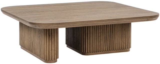 Classic Home Vander Tawny Brown Square Coffee Table-0