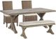 Signature Design by Ashley® Beachcroft 4-Piece Beige Outdoor Dining Set-0