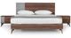 VIG Furniture Nova Domus Palermo Brown/Gray Eastern King Panel Bed-1