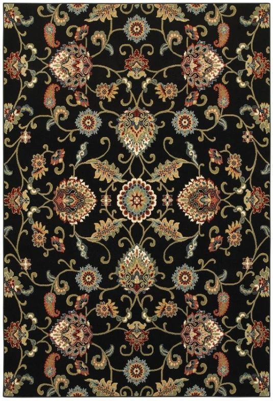 Oriental Weavers™ Kashan 5'x8' Style 3 Area Rug-0