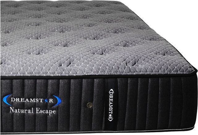 Dreamstar Bedding Luxury Collection Natural Escape 12" Latex Medium Tight Top Queen Mattress in a Box-3