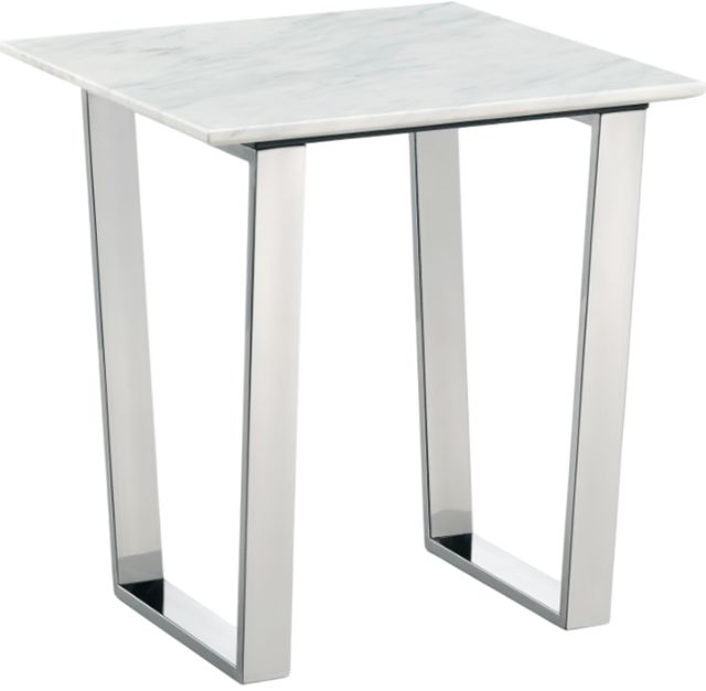 Meridian Furniture Carlton Chrome End Table-0