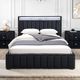Furniture of America® Farese Black Full Panel Bed-1