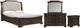 New Classic® Home Furnishings Lyndhurst 4-Piece Walnut Brown Queen Bedroom Set-0