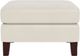 Aurora Furniture Ashby Vanilla Ottoman-0
