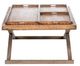 Nest Home Collections Penelope Antique Natural/Medium Grey Coffee Table-3
