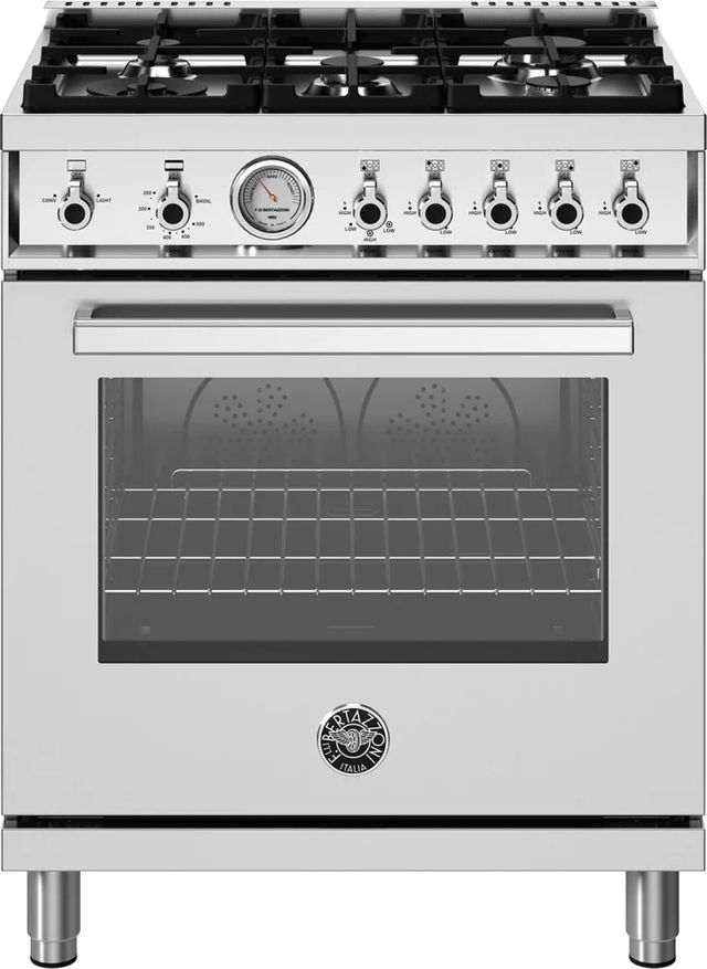 Bertazzoni Professional Series 30" Stainless Steel Freestanding Range-0