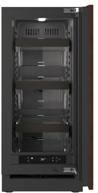 U-Line® Seamless Collection 15" 2.8 Cu. Ft. Panel Ready Refrigerator with Glass Door-3