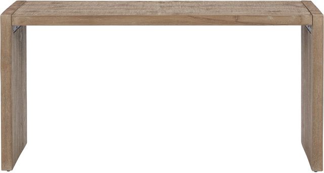Signature Design by Ashley® Waltleigh Distressed Brown Over Ottoman Table-2