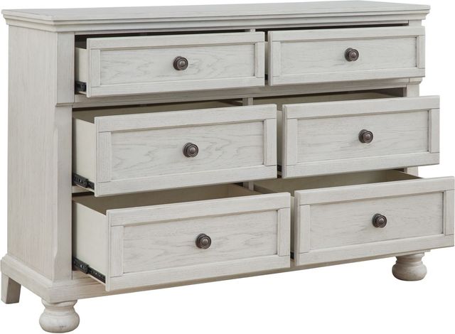 Signature Design by Ashley® Robbinsdale Antique White 6-Drawer Dresser-1