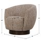 Uttermost® Dunes Cocoa Swivel Chair-2