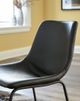 Signature Design by Ashley® Centiar Black Dining Side Chair-4