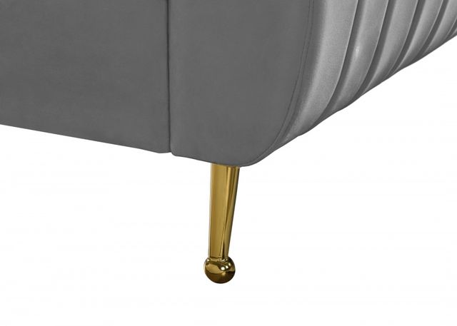 Meridian Furniture Zara Grey King Bed-3