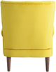 Mazin Furniture Urielle Yellow Upholstered Accent Chair-3