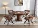 ECI Furniture Merion Antiqued Walnut Flip Over Game Table -1