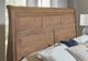 Vaughan-Bassett Vista Natural Oak Queen Sleigh Bed -1