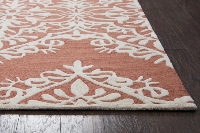 Rizzy Home Caterine Red 5' x 8' Rug-3