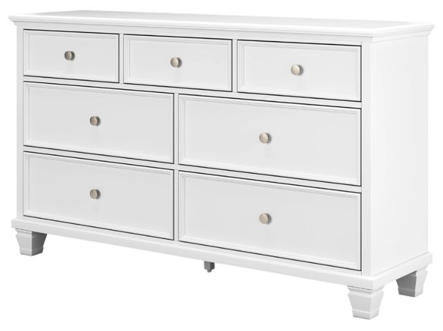 Signature Design by Ashley® Fortman White Dresser-3
