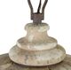 YHD Campion Distressed Khaki/Rustic Iron 5-Light Chandelier-3