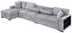 Homelegance® Pompano 3-Piece Gray Left-Arm Facing Sectional with Chaise-3