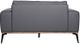 Porter International Designs Pietro Gray Loveseat-4