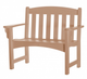 Pawleys Island Garden Bench-Cedar-0