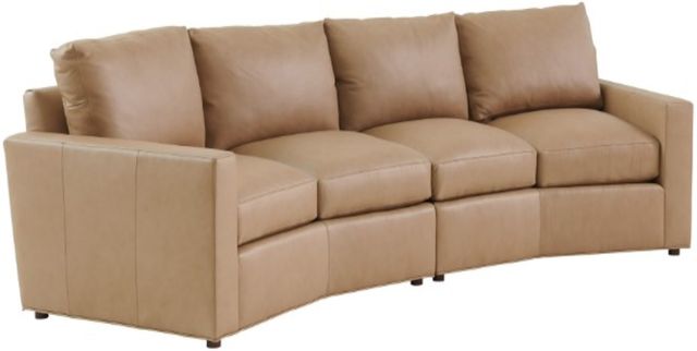Lexington Home Silverado Ashbury 2-Piece Tan Leather Sectional Sofa-0