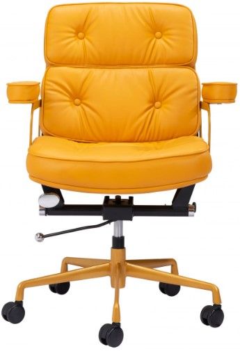 Zuo® Modern Smiths Yellow Office Chair-1