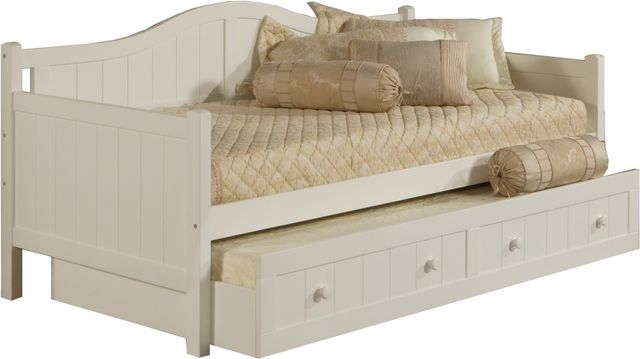 HH2 Home Staci White Twin Daybed with Trundle-0