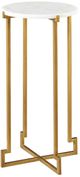 Olliix by Martha Stewart White/Bronze Annalee Accent Table-2