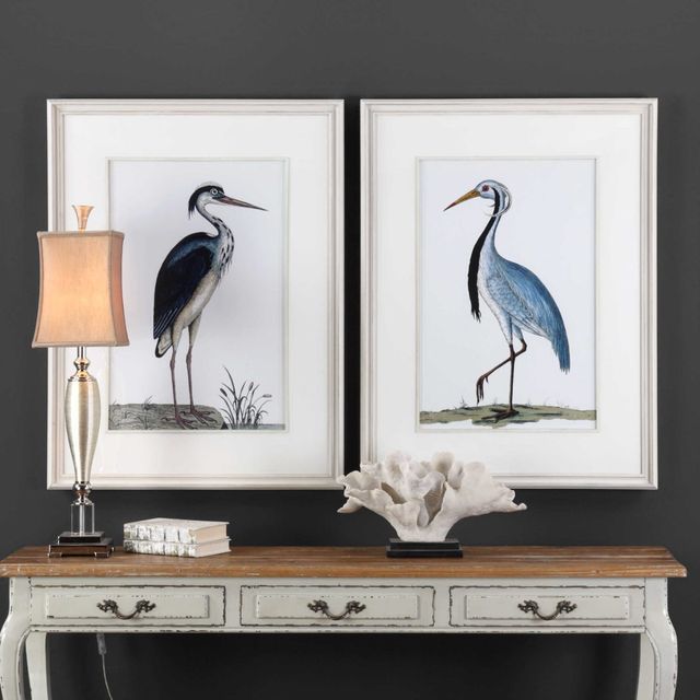 Uttermost® 2-Piece Shore Birds Framed Prints Set-1