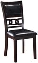 New Classic® Home Furnishings Gia 3-Piece Ebony Dining Set-3