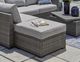 Signature Design by Ashley® Petal Road 4-Piece Gray Aluminum/Fabric Outdoor Conversation Set-4