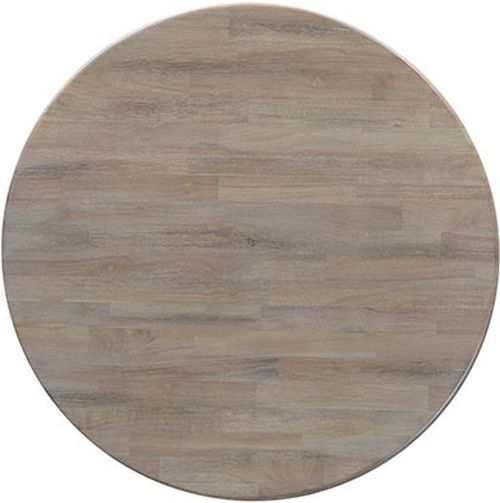 Winners Only® Ridgewood Oat Top Dining Table with Gray Pedestal Base-2