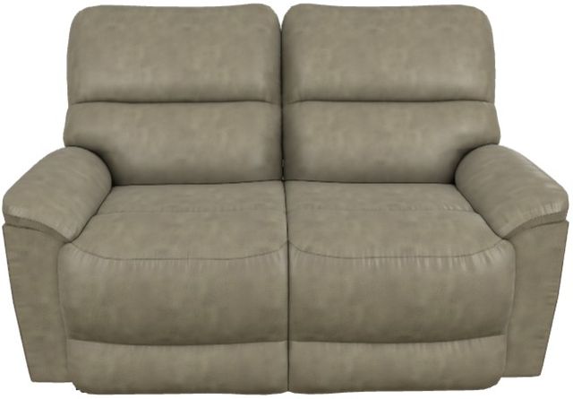 La-Z-Boy® Brooks Charcoal Manual Reclining Loveseat-1