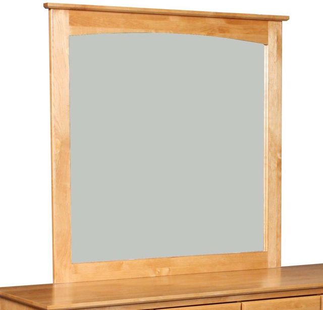 Archbold Furniture Customizable Shaker Alder Arch Molding Mirror-1