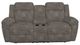 La-Z-Boy® Joel Smoke Power Reclining Loveseat with Console and Headrest-1