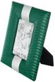 A & B Home Green Small Faux Croco Photo Frame-1