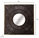 A & B Home Felincia Black/Gold Carved Mirror-2