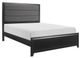Mazin Furniture Cordelia Espresso Eastern King Bed-1