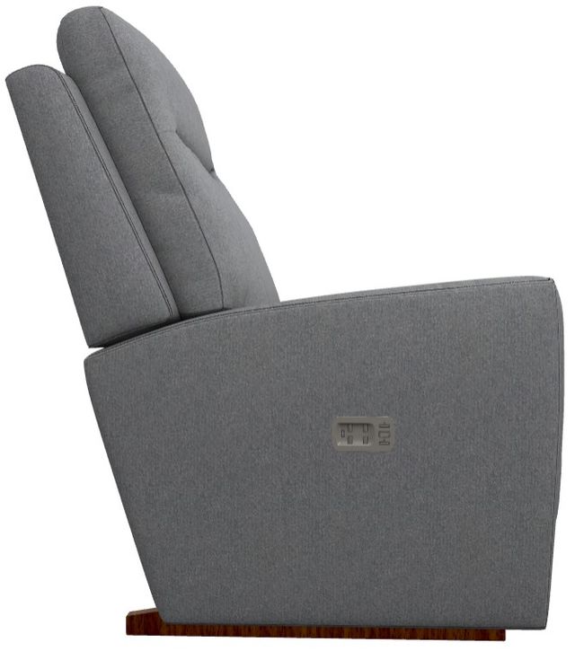 La-Z-Boy® Kodie Powder Power Rocking Recliner with Headrest and Lumbar-2