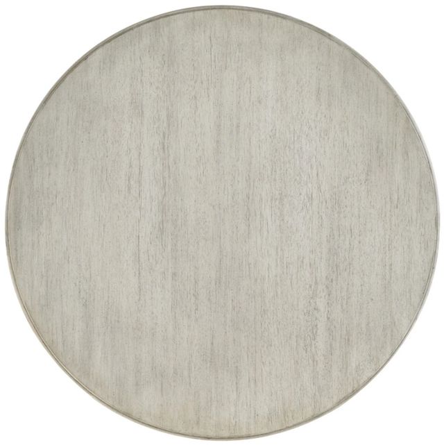 Lexington Home Oyster Bay Hewlett White Side Table with Gray Base-2
