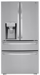 LG 36" 29.5 Cu. Ft. PrintProof™ Stainless Steel French Door Refrigerator with CraftIce™-0