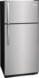 Frigidaire® 18.0 Cu. Ft. Stainless Steel Top Freezer Refrigerator-4