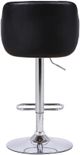 Armen Living Toby Black Adjustable Stool-2