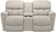 La-Z-Boy® Kipling Buff Power Reclining Loveseat with Console-1